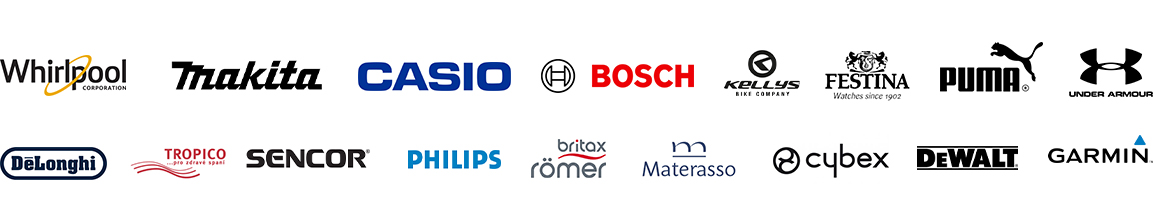 Loga referenčních klientů Doktor E-shop